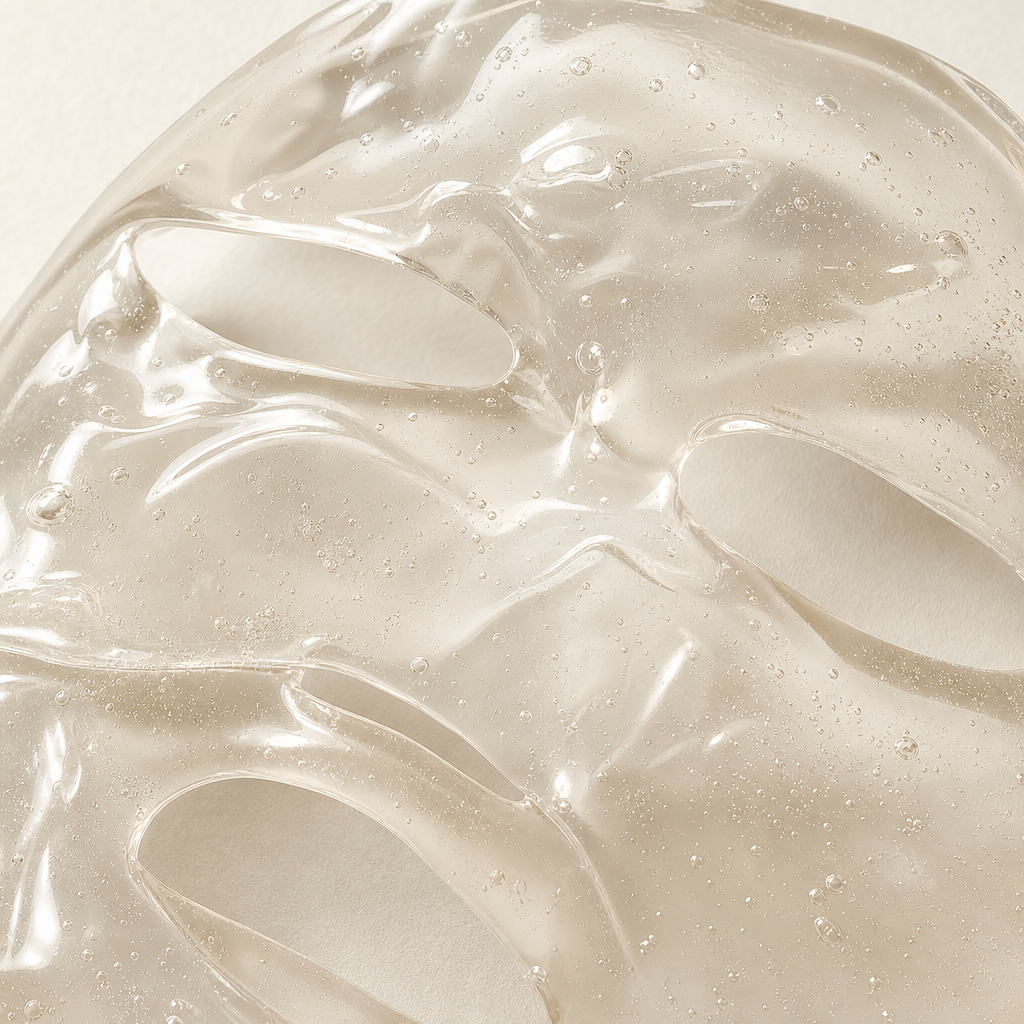 Hydrogel (2-piece) sheet mask substrate