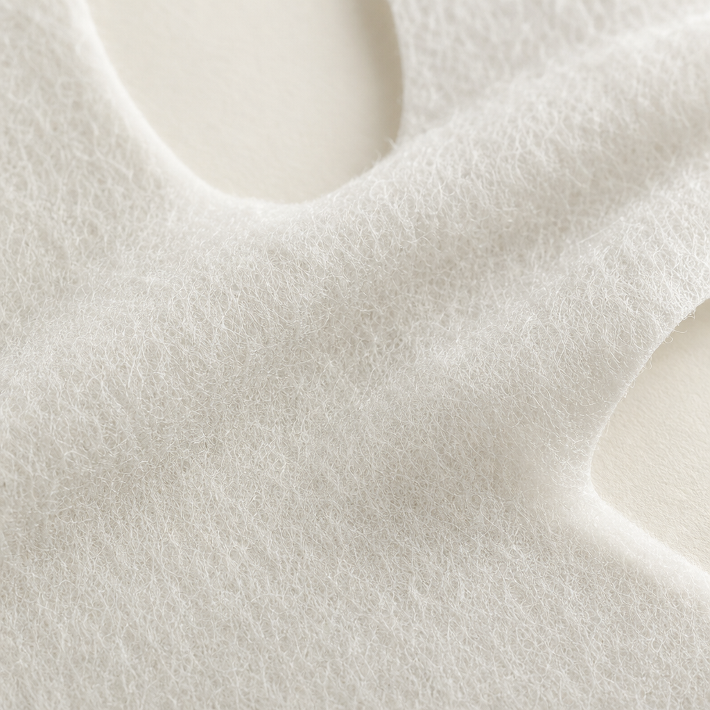 Microfiber sheet mask substrate